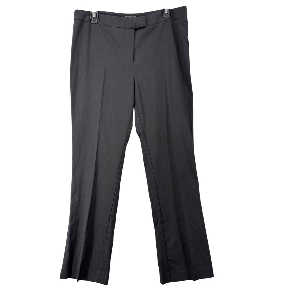 Vince Camuto Pants Womens Sz 8 Black Flat Front Wide Leg Dress Careerβ